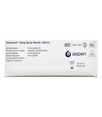 Xylocain 10 mg Sprayrør 120 mm - 50 stk