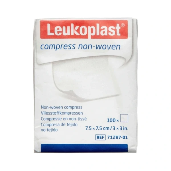 Leukoplast comfort non-wov.7,5×7,5 – 100 stk