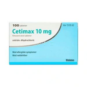 Vitabalans Cetimax 10 mg - 100 tabletter