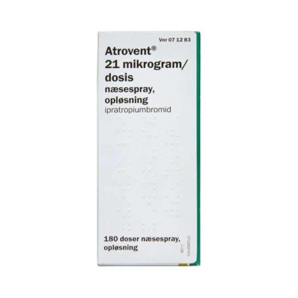 Paranova Atrovent Næsespray 21 mikrogram/dosis - 180 doser