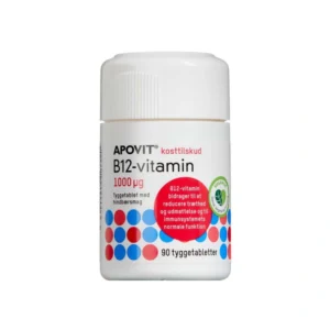 APOVIT B12-vitamin 1000 µg – 90 stk