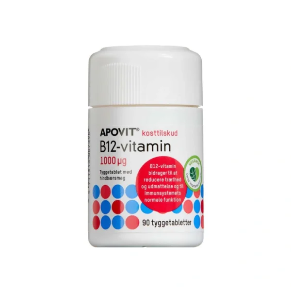 APOVIT B12-vitamin 1000 µg – 90 stk