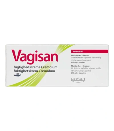 Vagisan Fugtighedscreme Cremolum – 16 stk