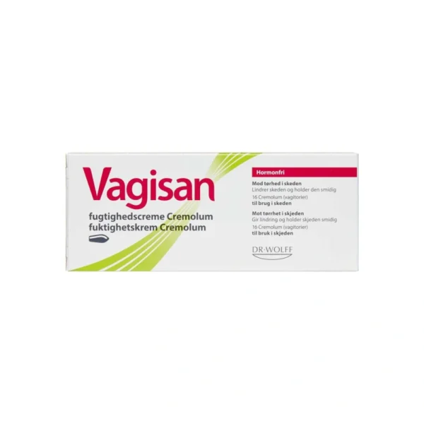 Vagisan Fugtighedscreme Cremolum – 16 stk