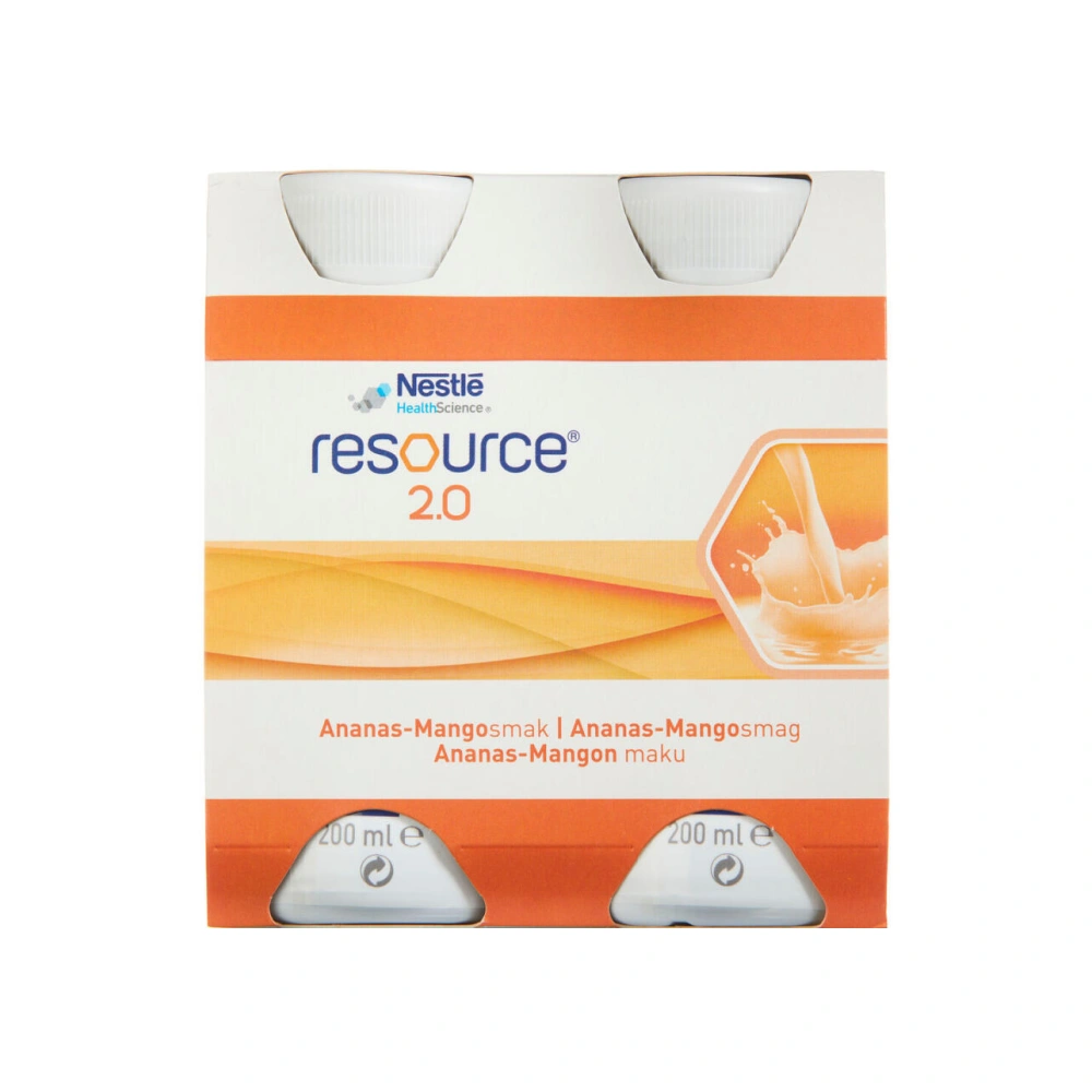 Resource 2.0 ananas-mango - 4 x 200 ml