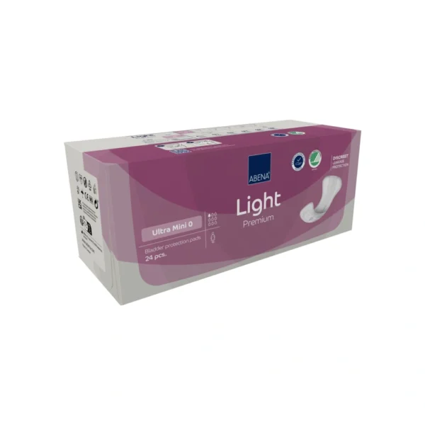 Abena Light Ultra Mini 0 Rosa – 24 stk