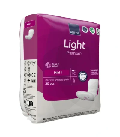 Abena Light Mini 1 Pink – 20 stk
