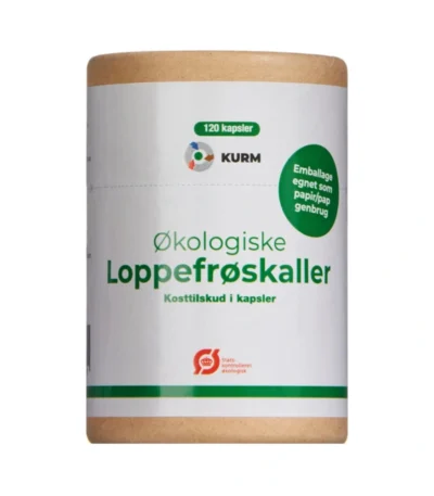 Loppefrøskaller Økologiske - 120 stk