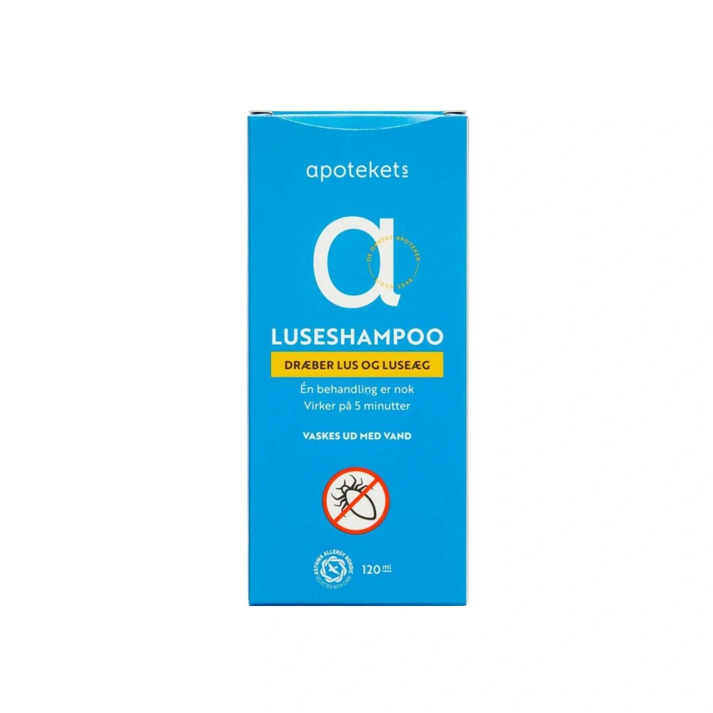 Apotekets Luseshampoo – 120 ml