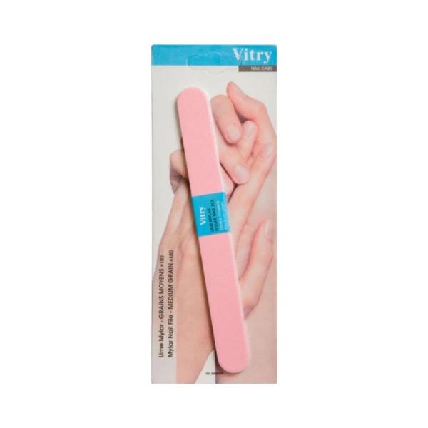 Vitry Mylar Neglefil Lyserosa Korn 180 – 1 stk