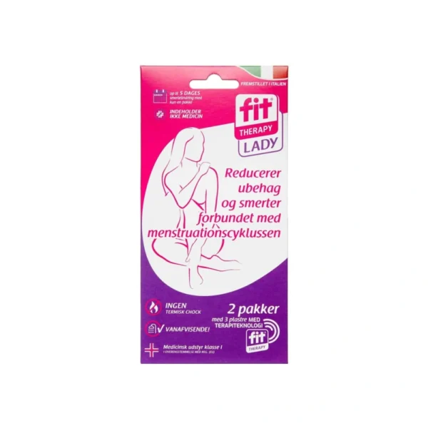 FIT Smerteplaster Lady - 2 sæt