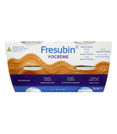 Fresubin YoCreme Abrikos/Fersken – 4 x 125 g