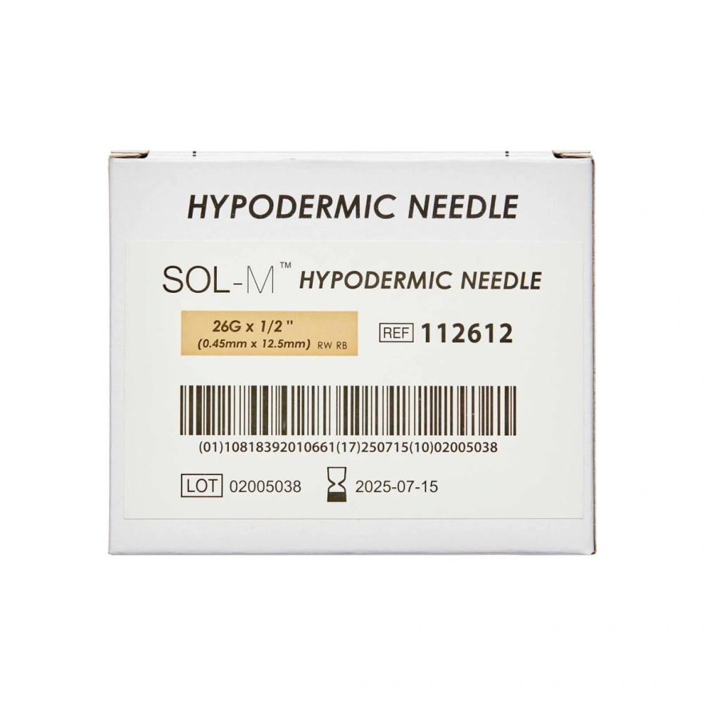 Mediq Danmark Sol-m kanyle brun steril 26g - 100 stk