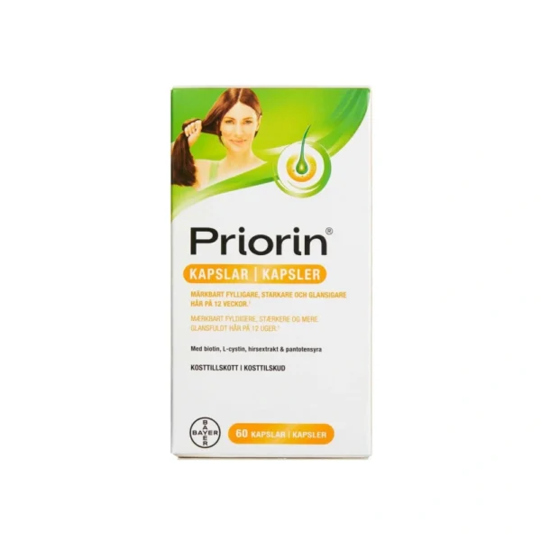 Priorin kapsler – 60 stk