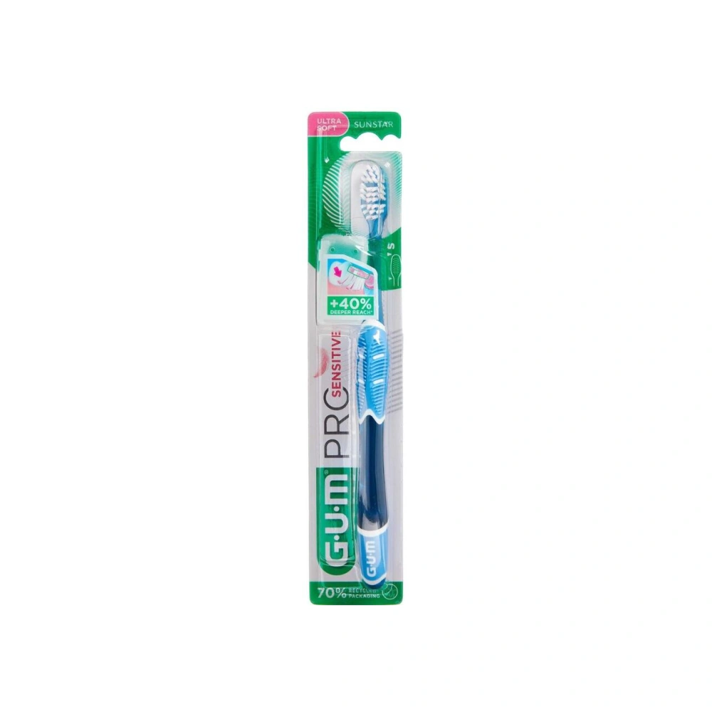 GUM PRO Sensitive Tandbørste Ultra Soft - 1 stk