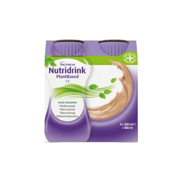 Nutridrink PlantBased Mokka – 4 x 200 ml