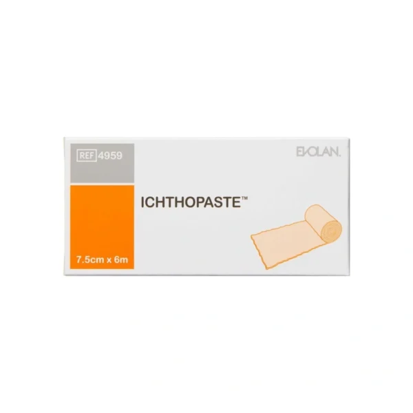 Ichthopaste Zinklimbandage 7,5 cm x 6 m - 1 stk