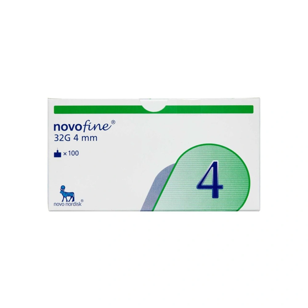 Novofine Penkanyle 32G 4 mm - 100 stk