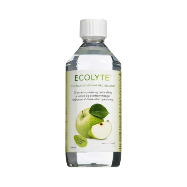 Ecolyte æble smag – 500 ml