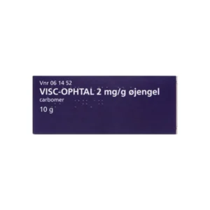 Orifarm Visc-ophtal Øjengel 2 mg/g - 10 g