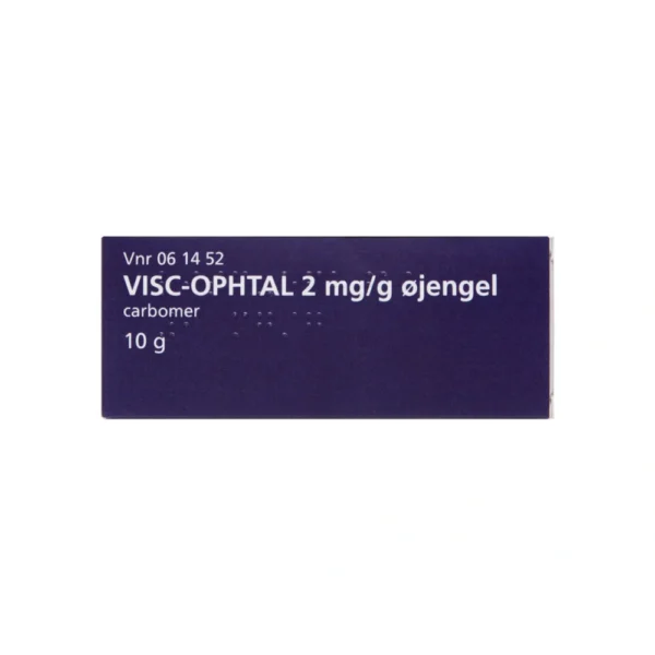 Orifarm Visc-ophtal Øjengel 2 mg/g - 10 g