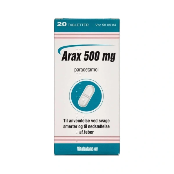 Vitabalans Arax 500 mg - 20 tabletter