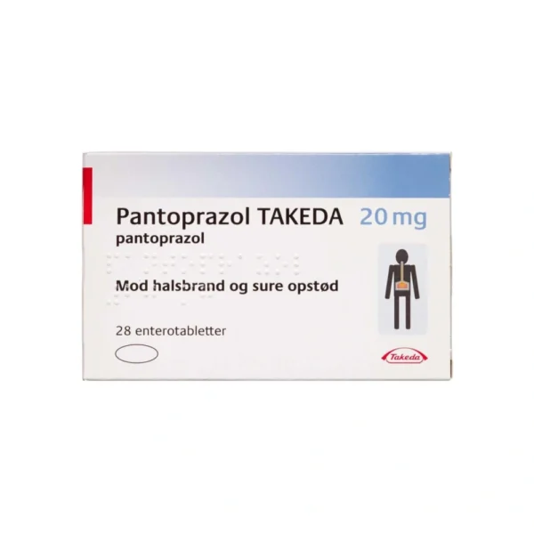 Pantoprazol TAKEDA 20 mg - 28 stk