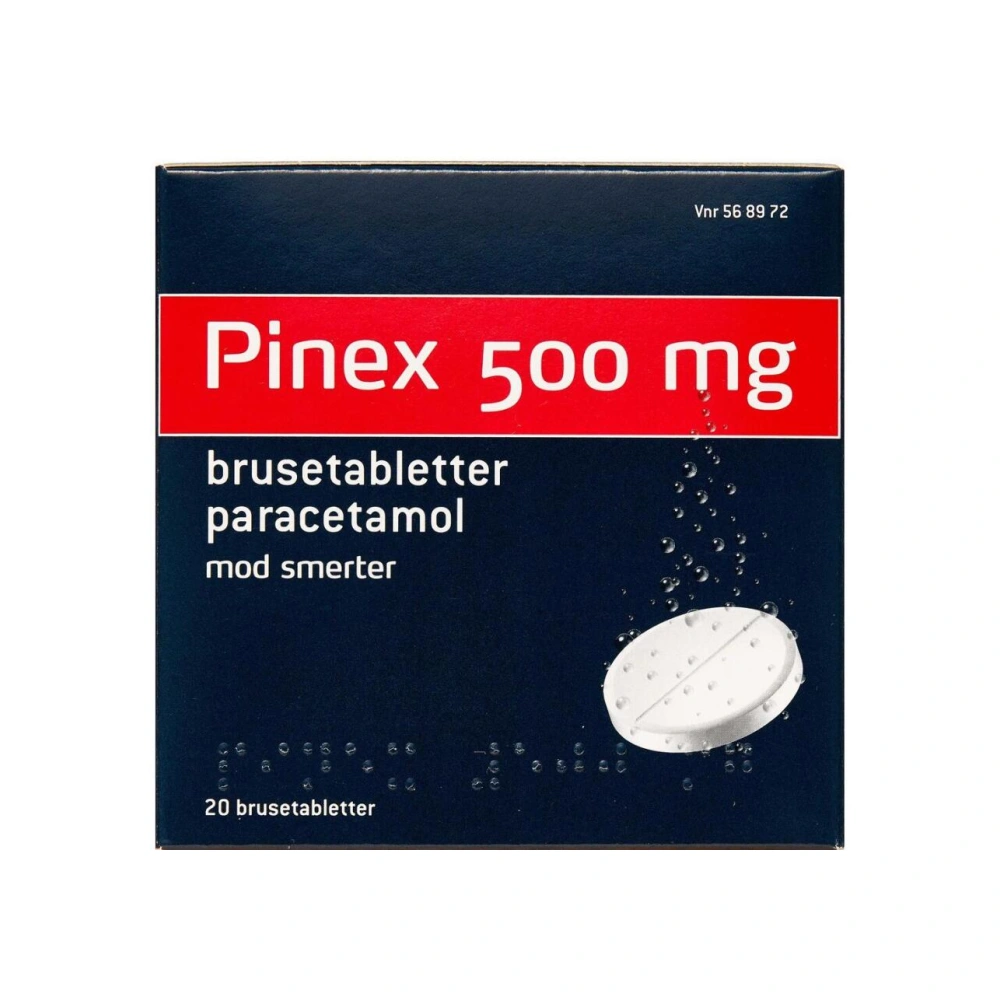 Pinex 500 mg - 20 brusetabletter