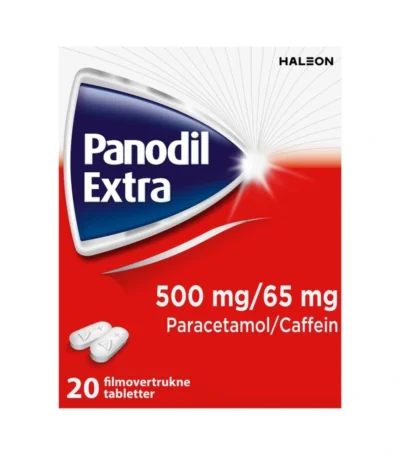 Panodil Extra 500+65 mg - 20 tabletter