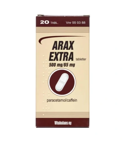 Vitabalans Arax Extra 500 mg+65 mg - 20 tabletter
