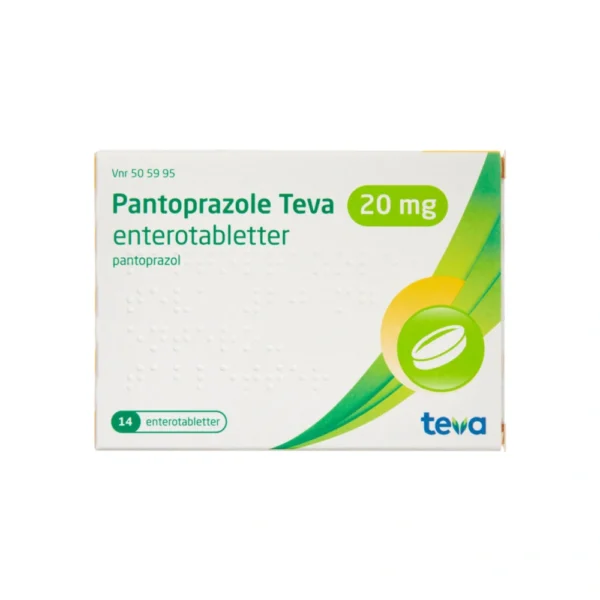 Pantoprazole Teva 20 mg - 14 stk