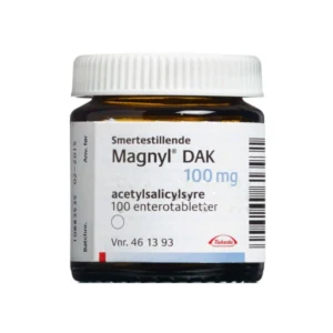 Takeda pharma a/s Magnyl “DAK” 100 mg – 100 stk Enterotabletter