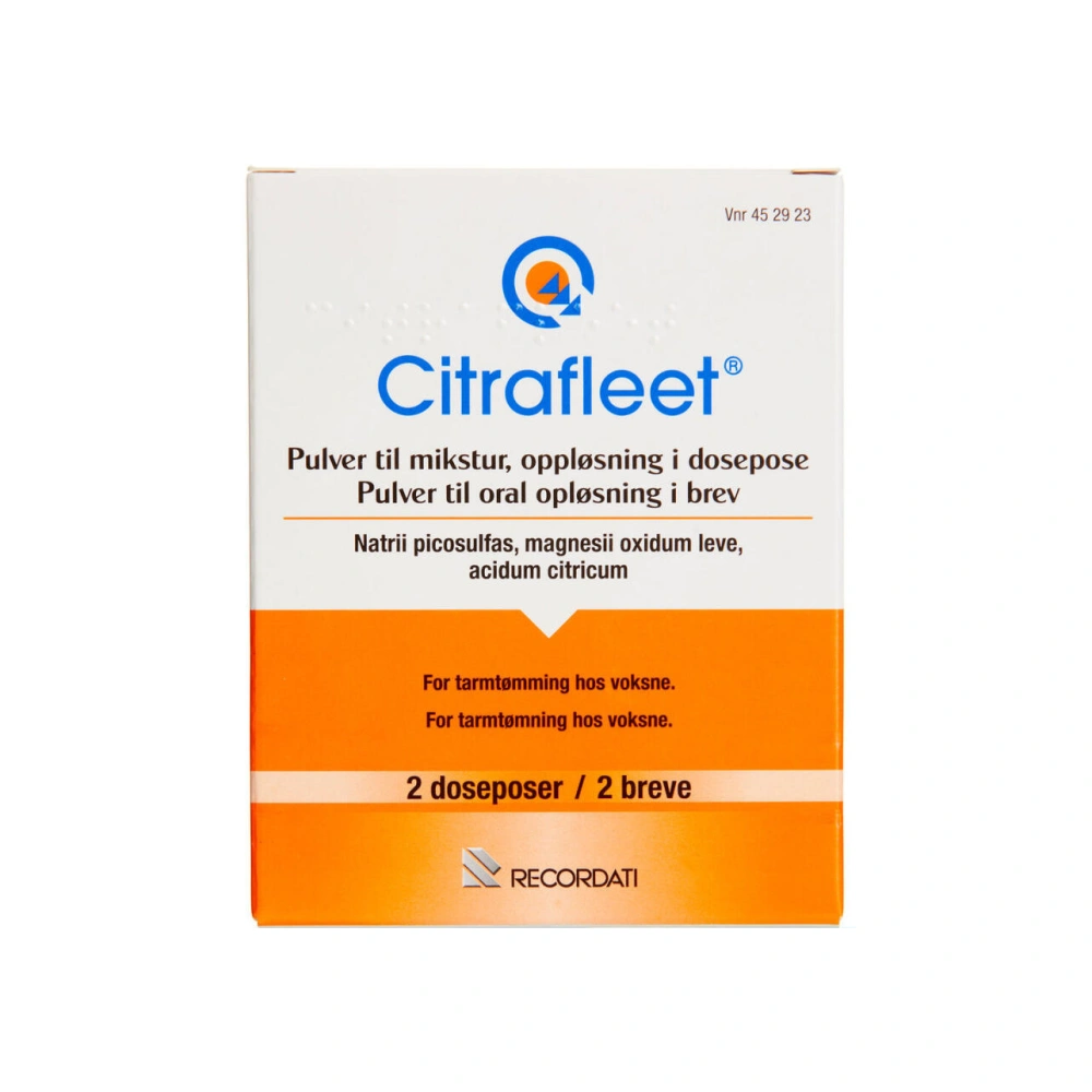 Citrafleet 0,01g+3,5g+10,97g - 2 stk