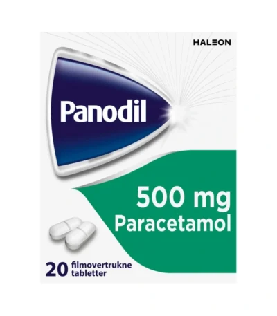 Panodil 500 mg - 20 tabletter