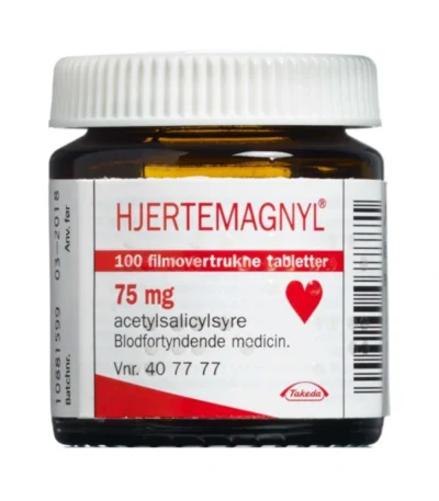 Hjertemagnyl 75 mg - 100 tabletter