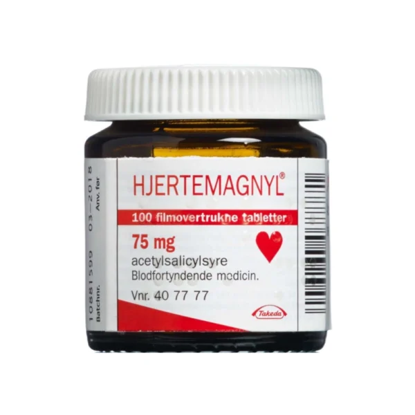 Hjertemagnyl 75 mg - 100 tabletter