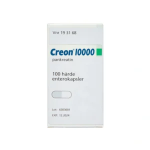 Orifarm Creon 10.000 Lipase 10.000 EP - 100 stk