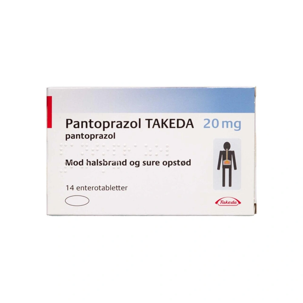 Pantoprazol TAKEDA 20 mg - 14 stk