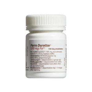 Ferro Duretter 100 mg - 100 stk