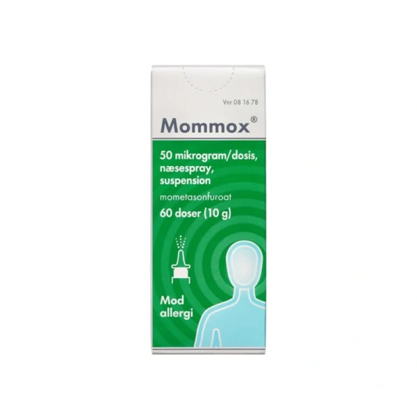 Sandoz Mommox Næsespray 50 mikrogram/dosis - 60 doser
