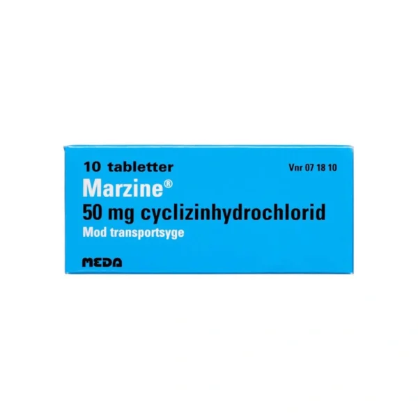 Meda Marzine 50 mg - 10 tabletter