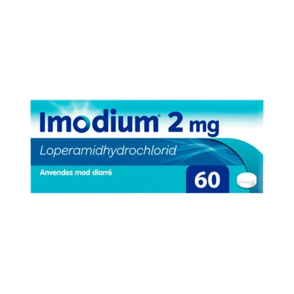 Imodium tabletter 2 mg - 60 stk