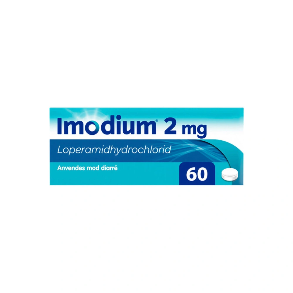 Imodium tabletter 2 mg - 60 stk