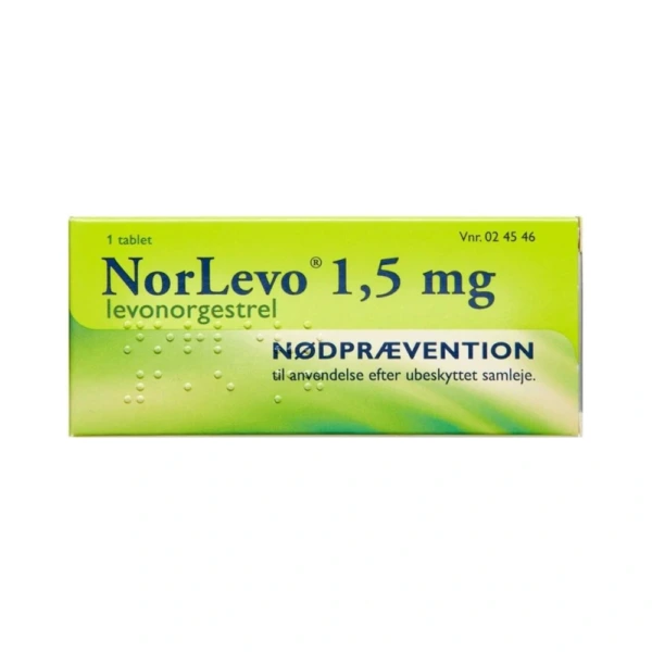 NorLevo 1,5 mg - 1 tabletter