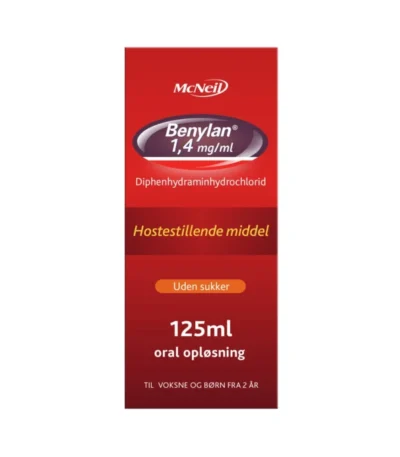Benylan Hostestillende 1,4 mg/ml - 125 ml