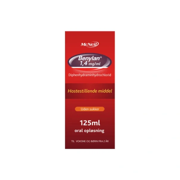 Benylan Hostestillende 1,4 mg/ml - 125 ml