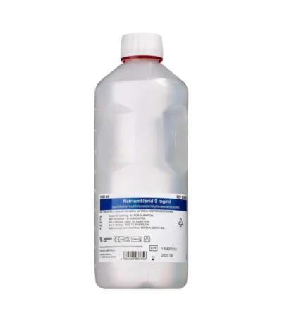 NaCl Skyllevæske 9mg/ml - 6 x 1000 ml