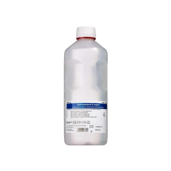 NaCi NaCl Skyllevæske 9mg/ml – 6 x 1000 ml