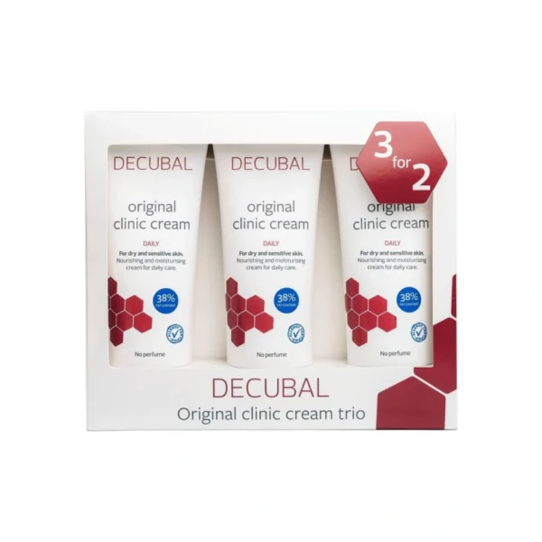 Decubal Restoring Clinic Cream Sampak – 3 x 250 ml