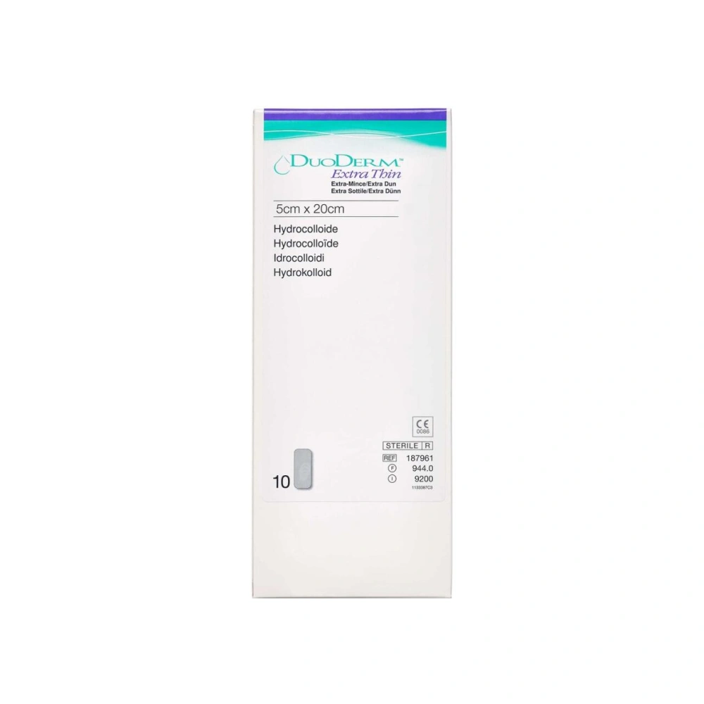 Duoderm Extra Tynd 5 x 20 cm - 10 stk